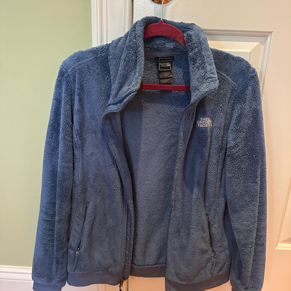 The North Face Women's Cozy Blue Teddy Jacket